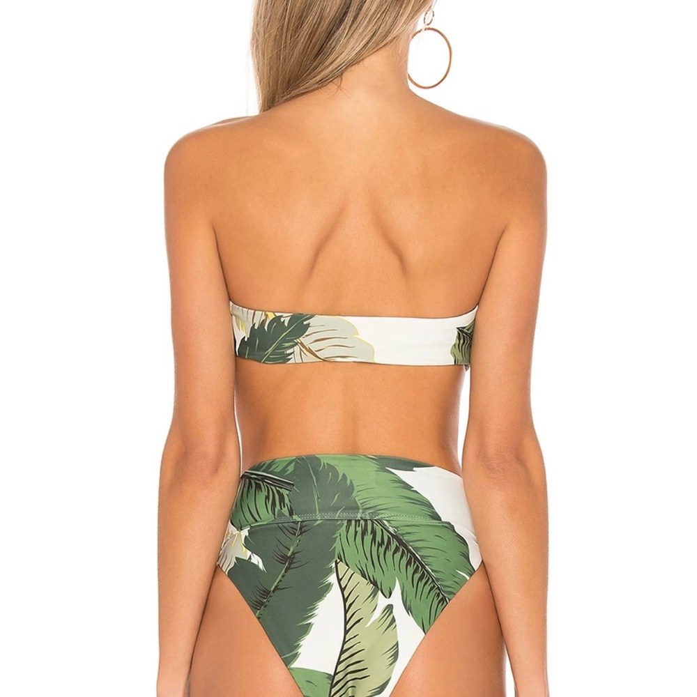 Beach Riot x Revolve Sophie Bikini Top in Palm - Picture 3 of 7